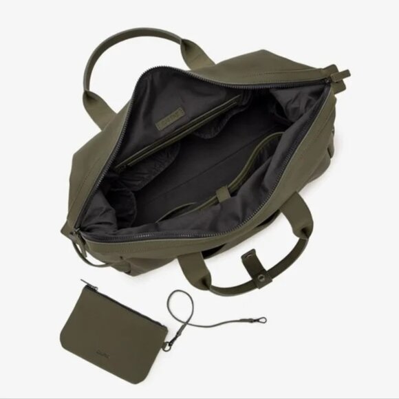 Calpak: Hue Laptop Duffel in Green - Picture 2 of 9